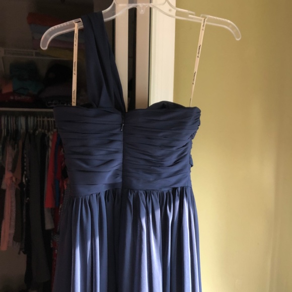 Navy Blue Bridesmaid Dress - Picture 5 of 5